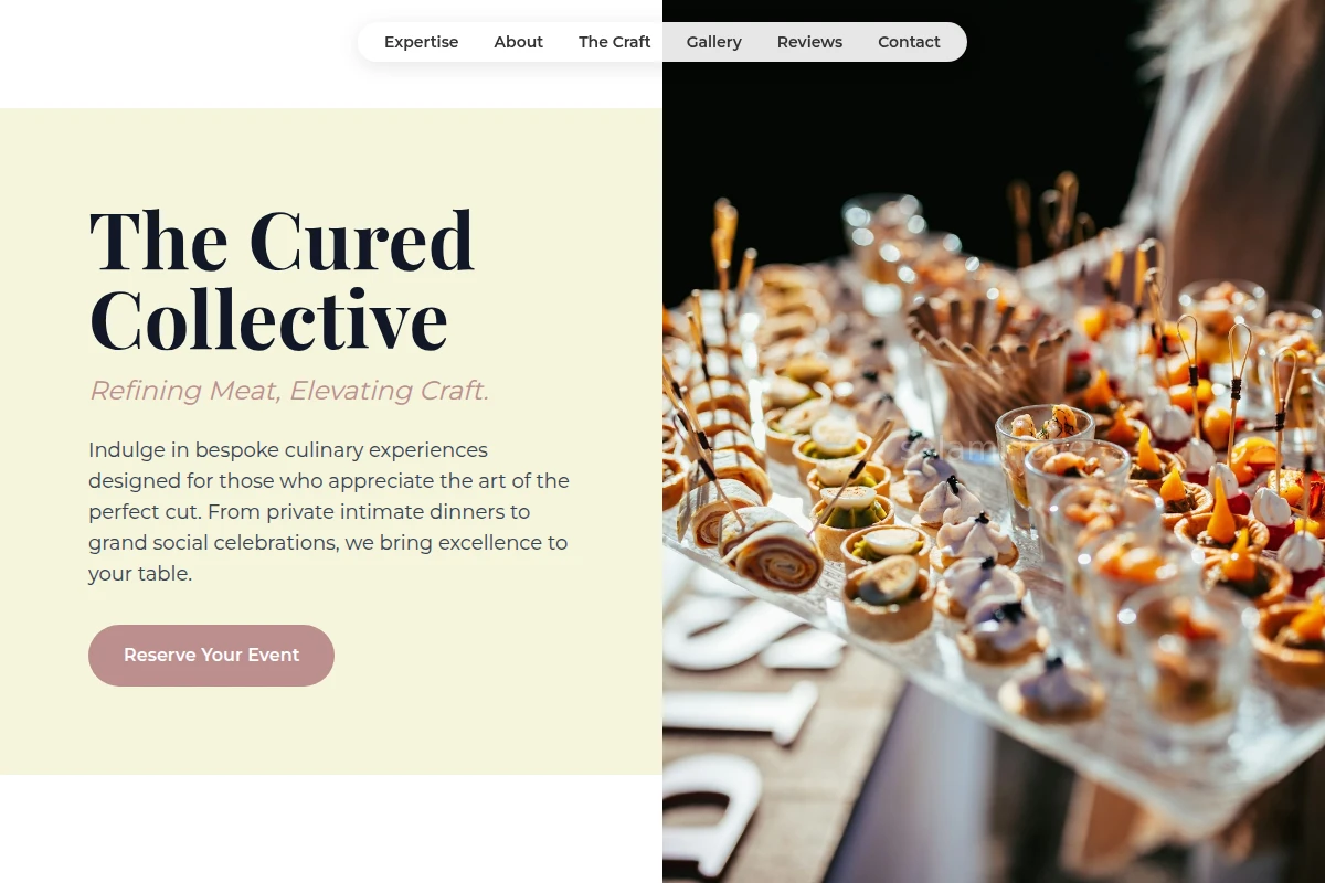 Wood-Grain Catering