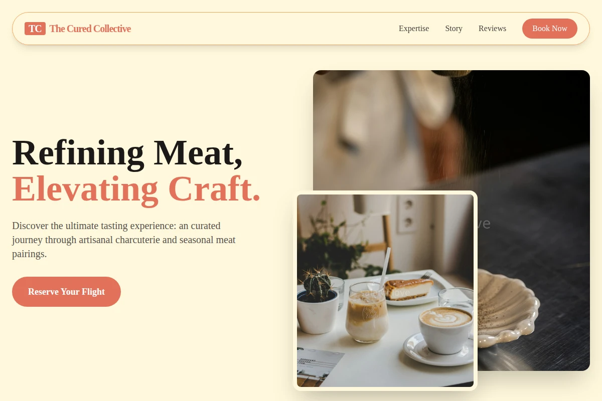 Tasting-Menu Specialty Food